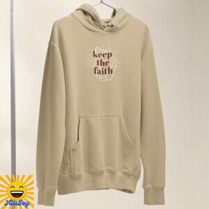 KEEP THE FAITH Fleece Pullover Hoodie